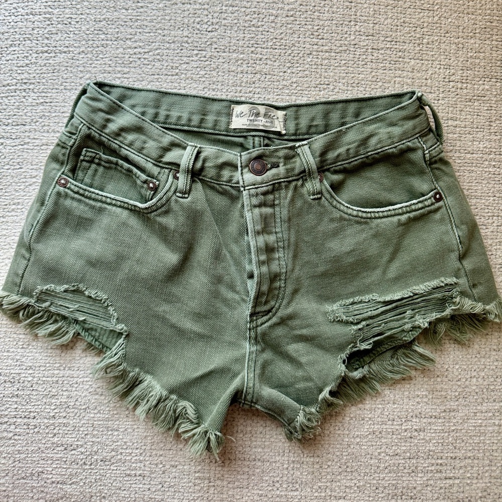 FREE PEOPLE shorts (25) (olive)